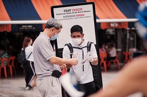 Dengue prevention outreach at town centres - 4