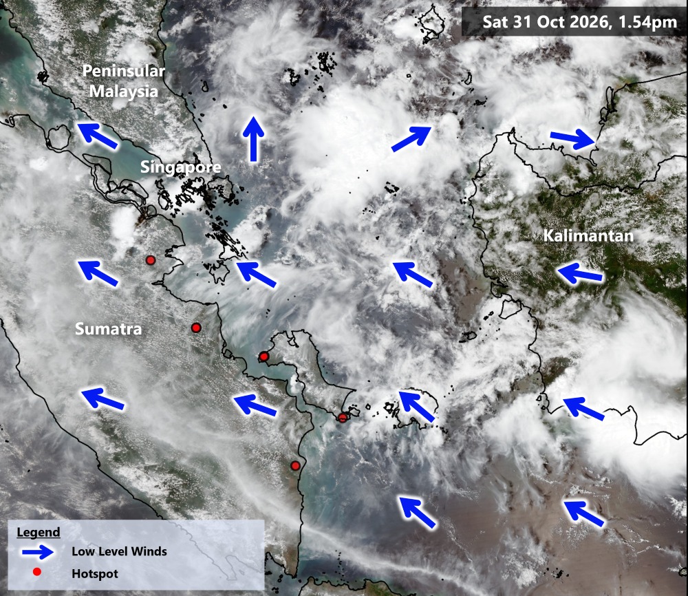 Satellite image for 31 Oct 2026