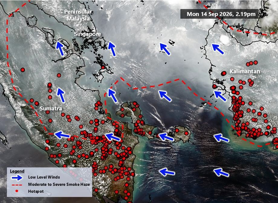Haze Situation Update - 14 September 2026