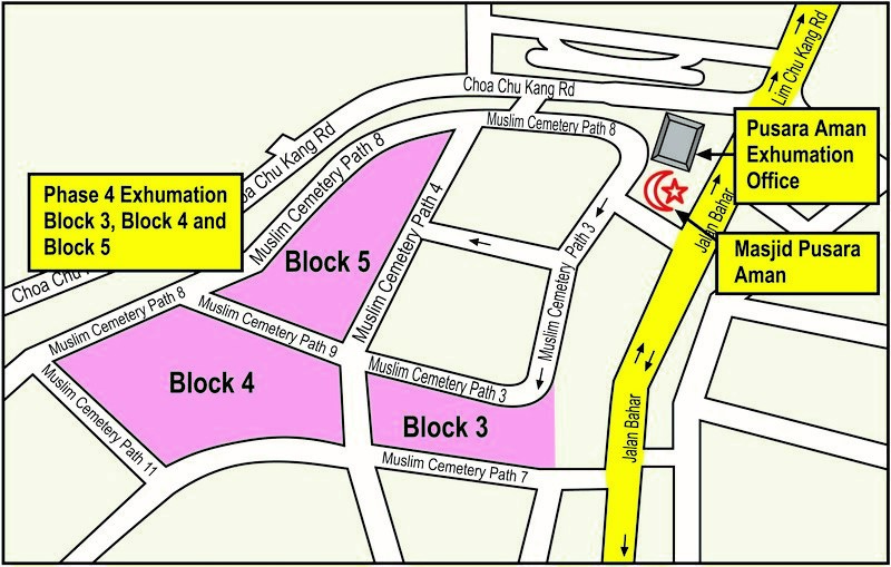 Phase 4 Choa Chu Kang Cemetery Exhumation Phase 4 Choa Chu Kang Cemetery Exhumation
